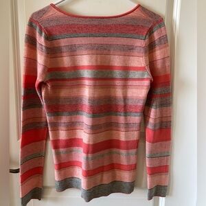 Carlisle Collection Striped Multicolor Knit Top